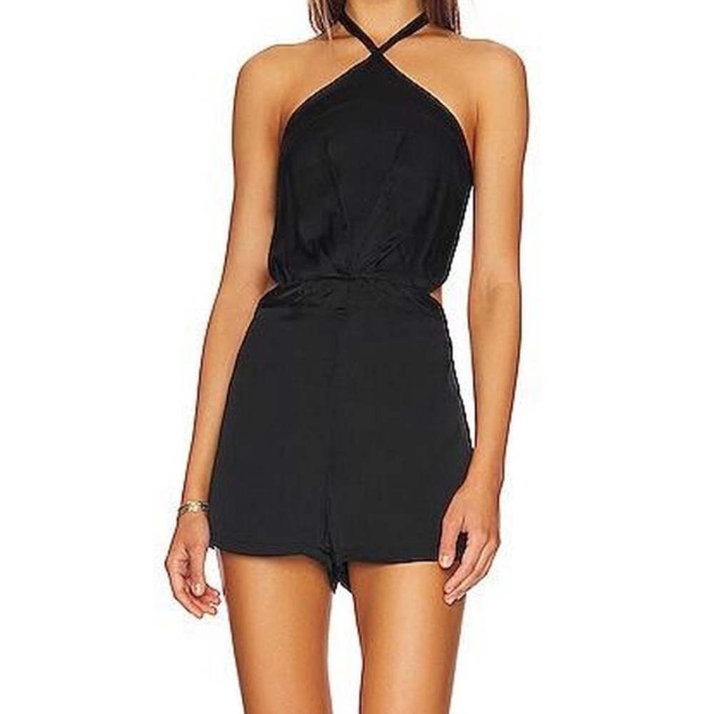 Bardot Women's Black Playsuit-romper
